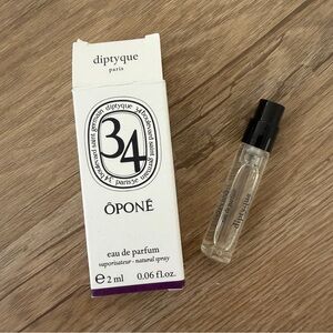 Diptyque Orpheon Eau de Parfum Natural Spray SAMPLE Size 2ml/0.06 oz New in Box